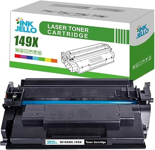 Image of Inkjello 149X W1490X Toner Cartridge With Chip Replacement For HP 149X Compatible With HP LaserJet Pro MFP 4002dn MFP 4002dw MFP 4102dw MFP 4102fdn MFP 4102fdw (Black-1 Pack)