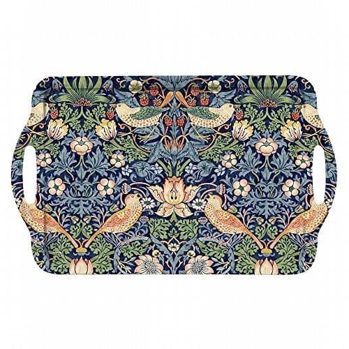 Image of Portmeirion Pimpernel Strawberry Thief Blue Large Tray X0019518717