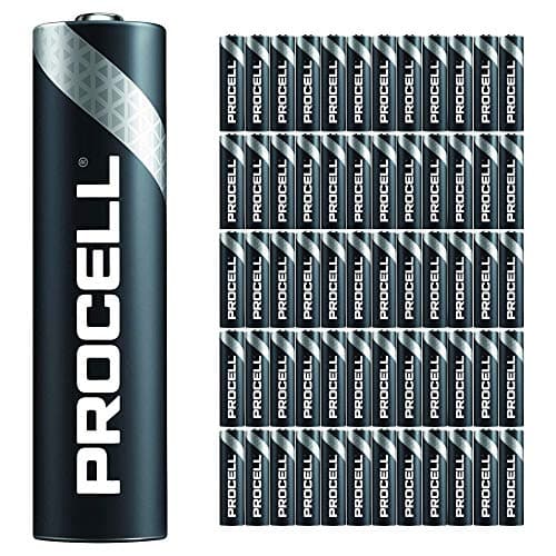Image of 60 Pack - Duracell Procell AAA Batteries | 1.5V Industrial Power Alkaline Battery | Home or Office Use | Car Air Freshener Promo Pack | Reliable Long Lasting Power