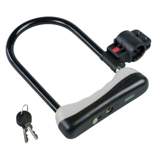Image of BURG-WÄCHTER Strong U Lock, Double Locking, Height: 180 mm, Shackle Strength: 14 mm, 1500 HB 170/180