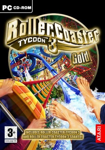 Image of Rollercoaster Tycoon 3: Gold Edition (PC CD)