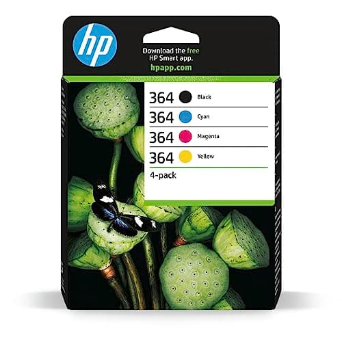 Image of HP 364 CMYK Ink Cartridge Combo 4-Pack Standard Capacity