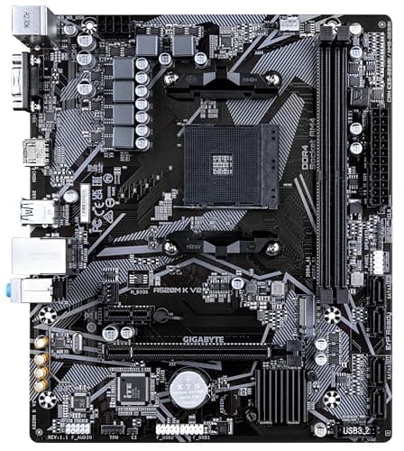 Image of ADMI CPU/Motherboard Bundle – AMD Ryzen 5 5500 + Gigabyte A520M K V2 (No RAM) – Pre-Assembled & Tested