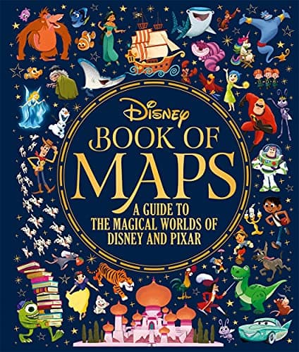 Image of The Disney Book of Maps: A Guide to the Magical Worlds of Disney and Pixar
