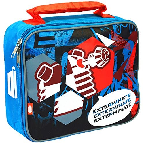 Image of Doctor Who® Daleks Exterminate Kids Children Lunch Bag - BBC DW TV Show Official Merchandise