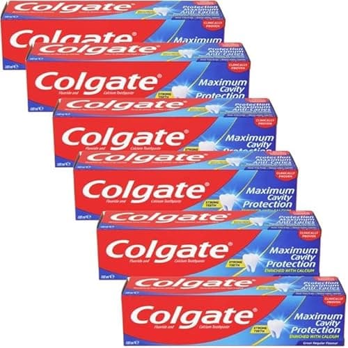 Image of Colgate Maximum Cavity Protection Toothpaste, 100ml, Pack of 6, Mint Flavour
