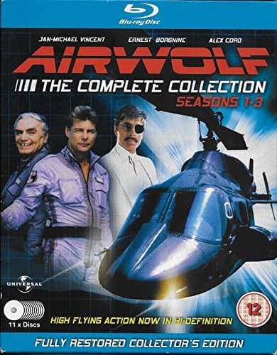 Image of Airwolf - The Complete Collection: Seasons 1-3 - 11 Disc Set [Blu-ray]