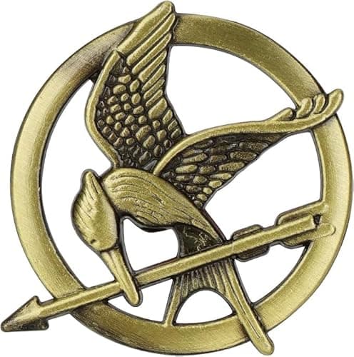 Image of PSL Hunger Games Mocking Jay Pin Brooch Novelty Inspired Accessory