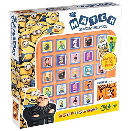 Image of Top Trumps Despicable Me 3 Match Board Game