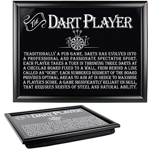 Image of Arora Ultimate Gift for Man 8832 Dart Player Lap Tray, Multicolour, One Size