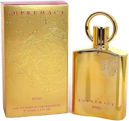 Image of Afnan Supremacy gold 100ml Eau de Parfum Unisex- Woody, Floral and Violet Fragrance – Peach Blossoms, Cumin, Nutmeg and Patchouli Notes - Long Lasting Perfume