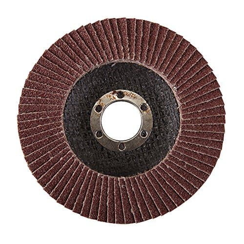 Image of Silverline 793761 Aluminium Oxide Flap Disc 115 mm 60 Grit