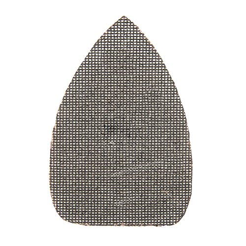 Image of Silverline 824698 Hook and Loop Mesh Triangle Sheets 150 x 100 mm 10pk 120 Grit