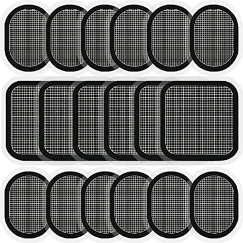 Image of SOYOKO Replacement Gel Pads,18 Pieces Electrodes Pads, Updated Electrodes Body Pads Gel Adhesive, Compatible with slendertone Abs Belt