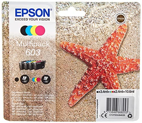 Image of Epson C13T03U64020 Multipack 4-Colours 603 Ink - Printer Cartridges