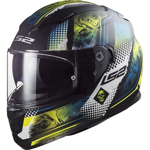 Image of LS2 Motorcycle Helmets - Full Face FF320 Stream Evo - Mara Black Yellow XL