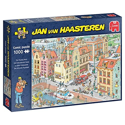 Image of Jumbo, Jan van Haasteren The Missing Piece, Puzzles for Adults, 1,000 Piece
