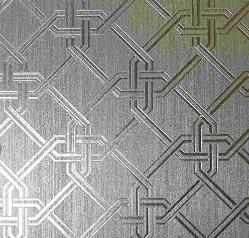 Image of Arthouse 903106 10.05m x 53cm Gianni Geometric Foil Wallpaper - Champagne (1 Roll), Beige