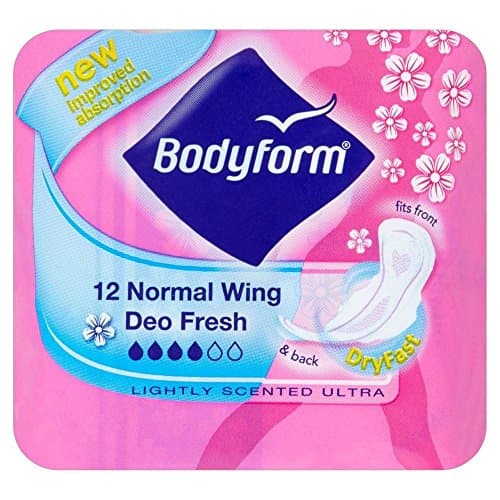 Image of Bodyform Deo Fresh Normal with Wings (12) - Pack of 6