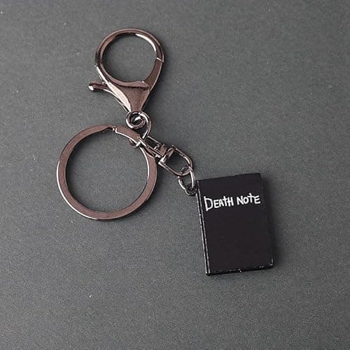 Image of Death Note Keychains Anime Figure Yagami Light/Misa Amane Key chain Pendant Metal Key Holder Charm Jewelry Keyring
