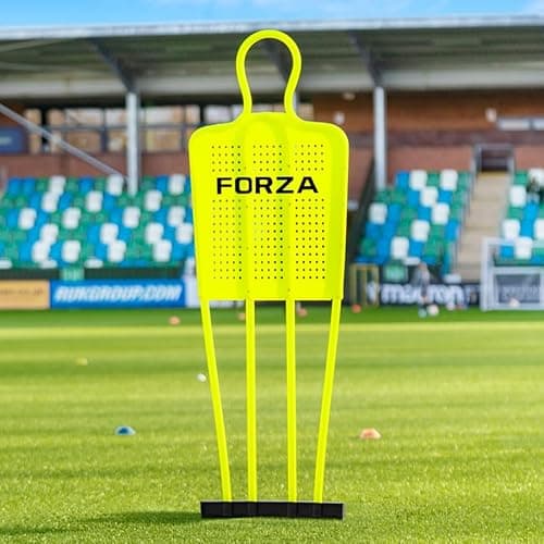 Image of FORZA Football Free Kick Mannequin [Mini/Junior/Senior] | Reinforced PVC Football Mannequins With Spiked Bases - Durable PVC Football Training Aid Equipment