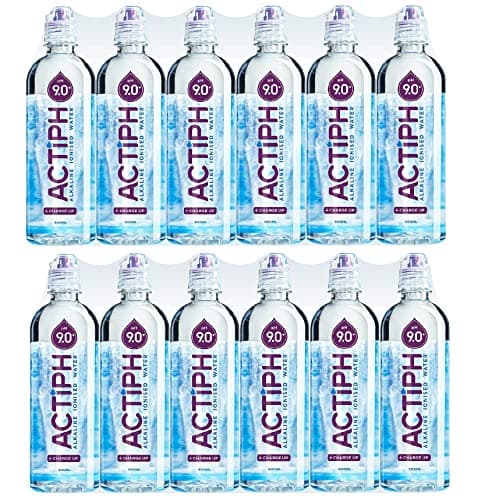 Image of Alkaline Ionized Spring Water pH9+ (12x 600ml) Purified with Electrolytes Clean and Smooth Taste ACTIPH Water(12x 600ml)