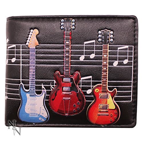 Image of Nemesis Now C1951F6 Electric Guitars Wallet 10cm Black, PU, 11cm