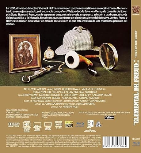 Image of The Seven-Per-Cent Solution (1976) Blu Ray