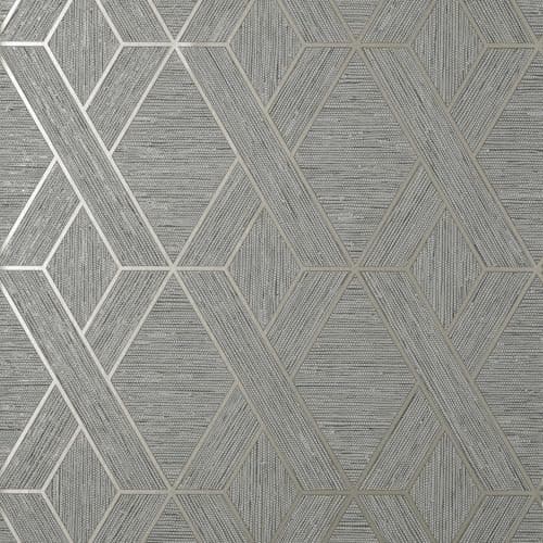 Image of Fine Decor Miya GEO SIDEWALL Grey