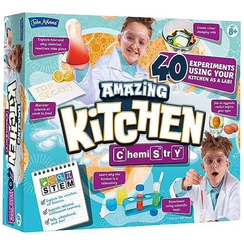 Image of John Adams | Amazing Kitchen Chemistry: Cooking up scientific fun in the kitchen!| Kids Science | STEM/STEAM | Ages 8+