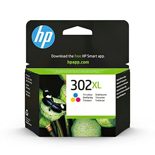 Image of HP F6U67AE 302XL High Yield Original Ink Cartridge, Tri-color, Single Pack