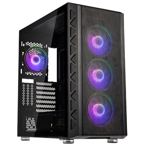 Image of Kolink Citadel Mesh ATX ARGB Midi-Tower Gaming Case - Black