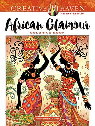 Image of Creative Haven African Glamour Coloring Book