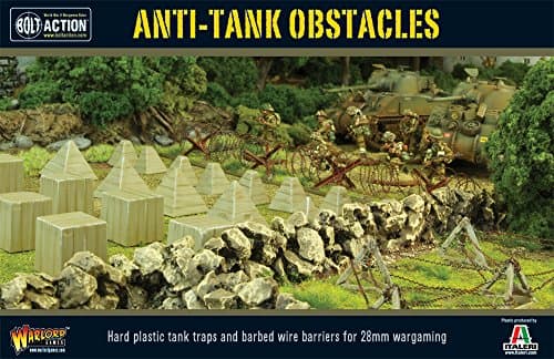 Image of Warlord Games Bolt Action Anti Tank Obstacles Scenery Set - 28mm (1:56) Plastic Kit