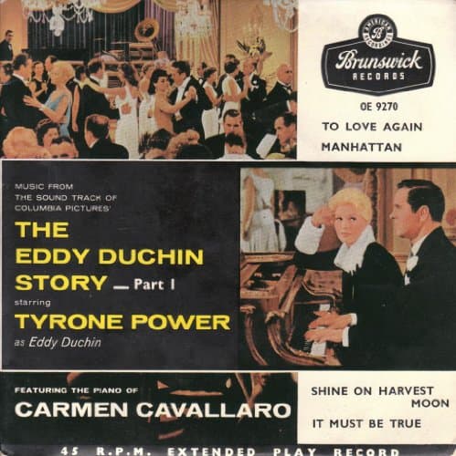 Image of CARMEN CAVALLARO - EDDY DUCHIN STORY (PT 1) 7in [30374]