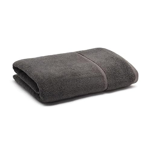 Image of Panda® Bamboo Hand Towel - 50 x 90 cm, Urban Grey | Soft & Fluffy Organic Bamboo & Cotton | Super Absorbent & Quick Drying | Perfect for Sensitive Hands | Hypoallergenic, Antibacterial & Odour Free
