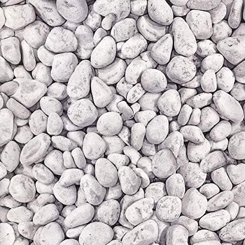 Image of Arthouse Diamond Pebble White Wallpaper 905005 - Vinyl Faux Stone Rock Wall