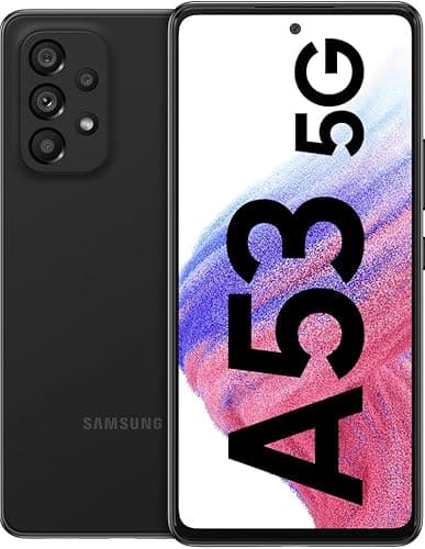 Image of Samsung Galaxy A53 5G, 128GB, Awesome Black (Renewed)