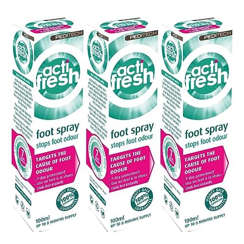 Image of Triple Pack- PediTech Actifresh foot and shoe treatment