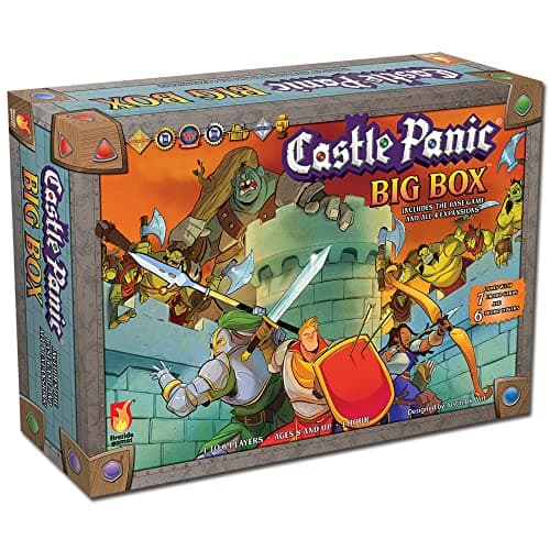 Image of Castle Panic Big Box 2e | Game for Adults and Family | Cooperative Board Game | Ages 8+ | for 1 to 6 Players | Average Playtime 45 Minutes | Made by Fireside Games