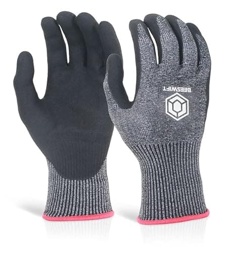 Image of Click - MICRO FOAM NITRILE CUT D LGE - Black