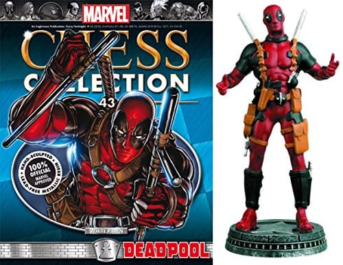 Image of Eaglemoss Marvel Chess Figurine Collection Nº 43 Deadpool