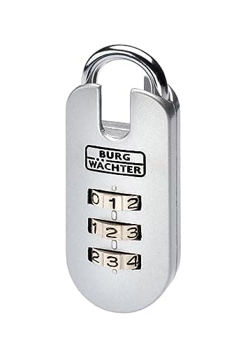 Image of Burg-Wächter Combination Lock 71 25 SB Adjustable Shackle Thickness: 3.5 mm