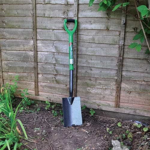 Image of Unibos Have Duty Digging Spade Carbon Steel Handle Leaf Lawn Rake Soft Grip/Comfort New Spade