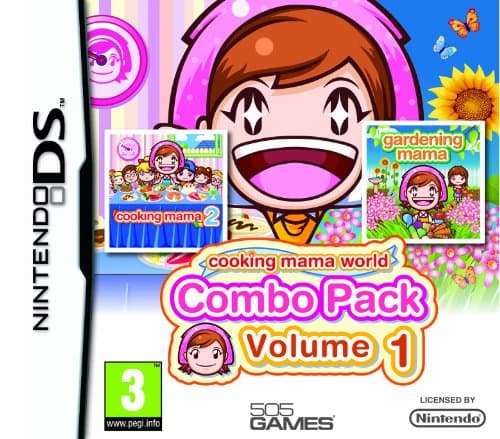 Image of Cooking Mama Double Pack Volume 1 with Cooking Mama 2 and Gardening Mama (Nintendo DS)