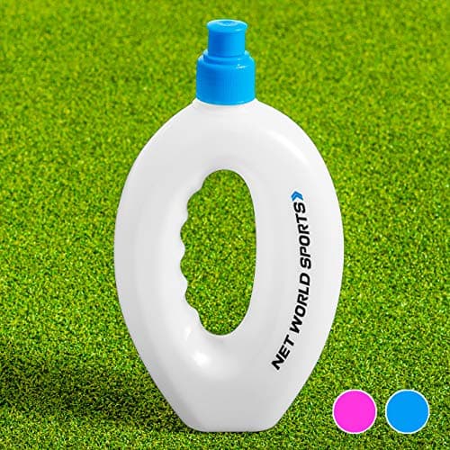Image of Net World Sports | Running Water Bottle 500ml - BPA Free Handheld Running Bottle with Sports Cap | Blue or Pink (Pink, Pack of 1)