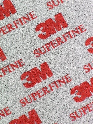 Image of 3M Soft Pads 03810 Superfine P400 - P500 Sanding Contours, Curves, Pack of 20