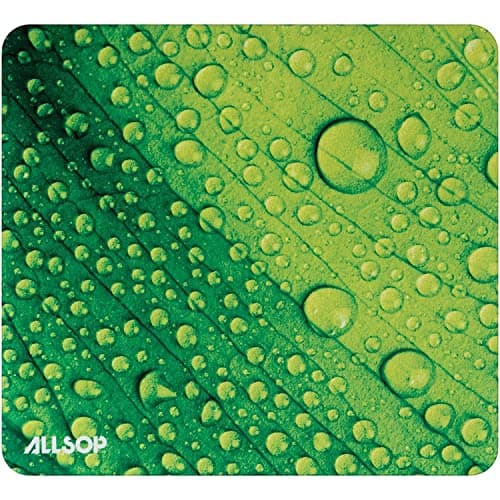 Image of ALLSOP 31624 Naturesmart(TM) Mouse Pad (Pad Leaf Raindrop)