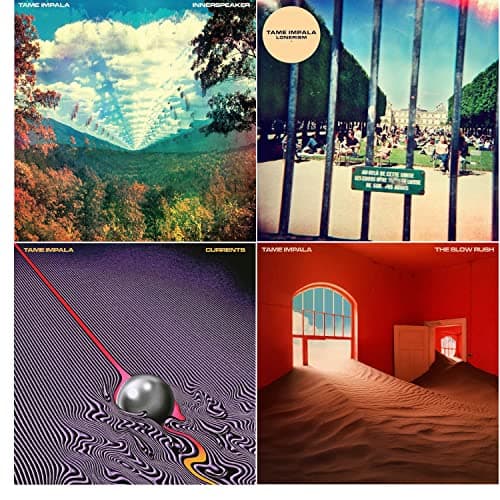 Image of Innerspeaker - Lonerism - Currents - The Slow Rush - Complete Tame Impala Greatest Hits 4 CD Album Bundling