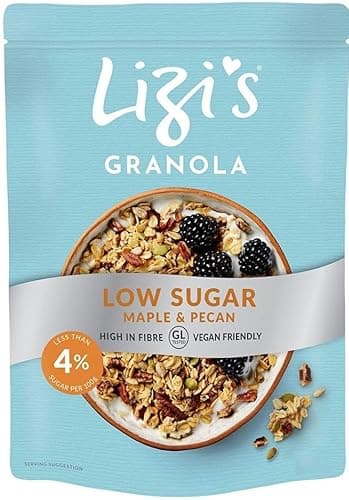Image of Lizis Granola Low Sugar Maple & Pecan DAIRY 450g